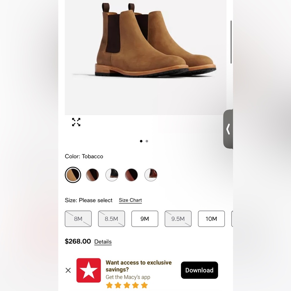 Men's Nisolo Leather Everyday Chelsea Boots - Picture 5 of 5
